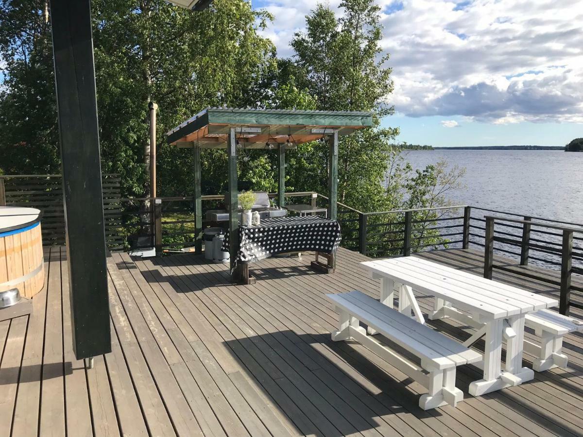 Riverside Cottage Aalto Borealis Кеминмаа Экстерьер фото